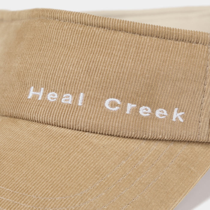 Heal Creek(ヒールクリーク)コーデュロイバイザー