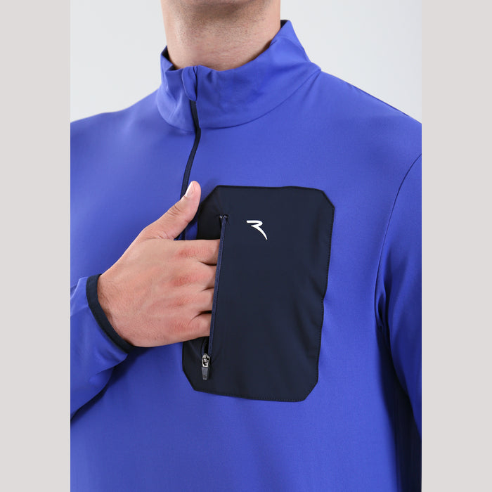 CHERVO(シェルボ)ポケット付きジップアップシャツ