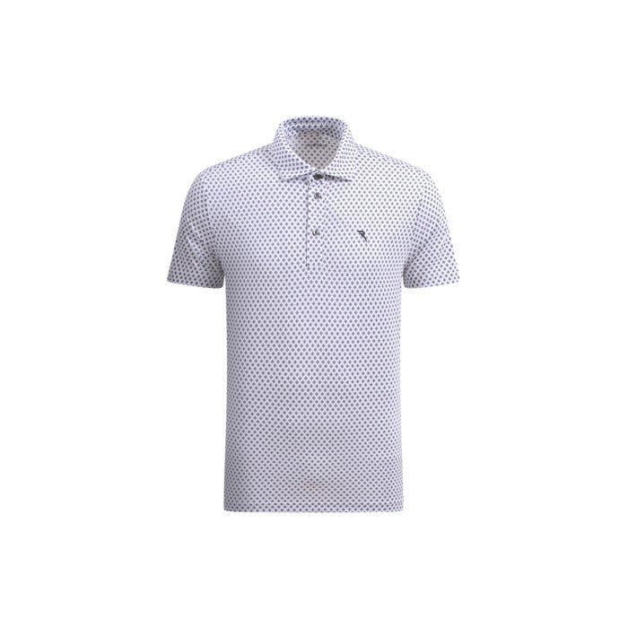 CHERVO(シェルボ)半袖プリントポロシャツ