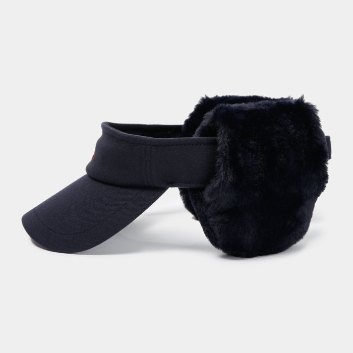 Heal Creek(ヒールクリーク)フェイクファー耳当て付きバイザー