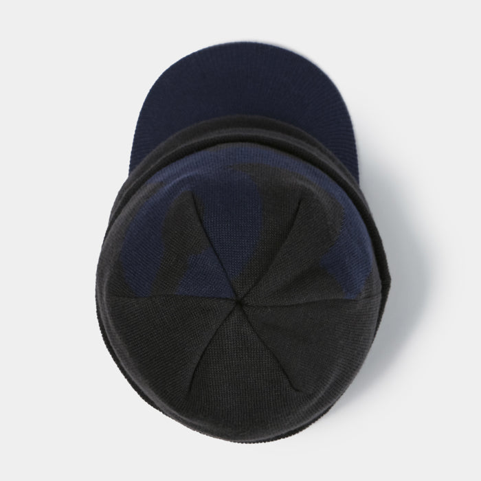 Heal Creek(ヒールクリーク)メンズ Hcマーク ツバ付きニットキャップ