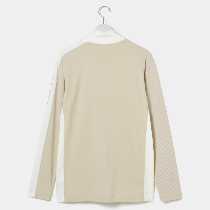 Heal Creek(ヒールクリーク)MIPベア天竺ボーダー切り替え長袖ハイネック