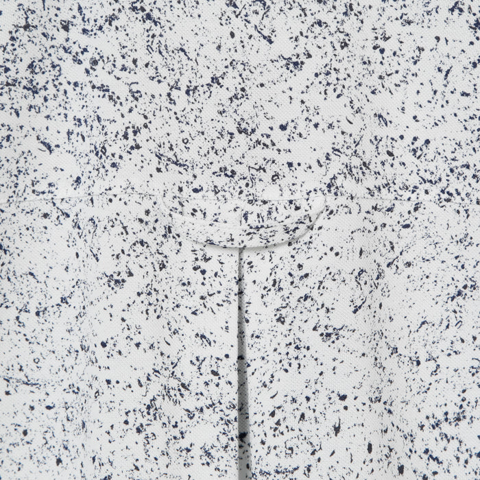 MUNITALP(ムニタルプ)Co/Peカノコペンキプリント半袖シャツ