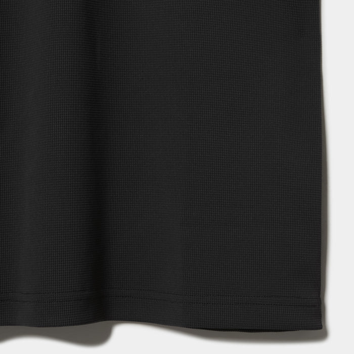 MUNITALP(ムニタルプ)ハイストレッチマイクロワッフル半袖シャツ