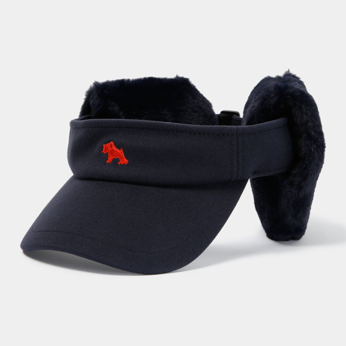 Heal Creek(ヒールクリーク)フェイクファー耳当て付きバイザー