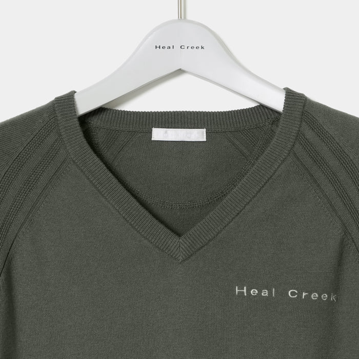 Heal Creek（ヒールクリーク）14G NOUVELLE Vネックニット