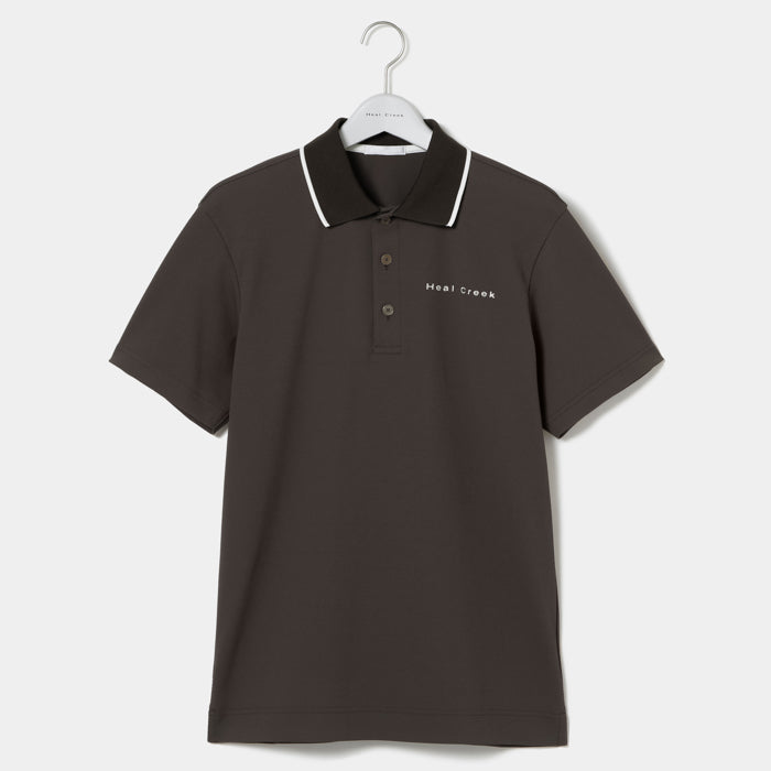 Heal Creek（ヒールクリーク）ポップコーンジャージ半袖ポロシャツ
