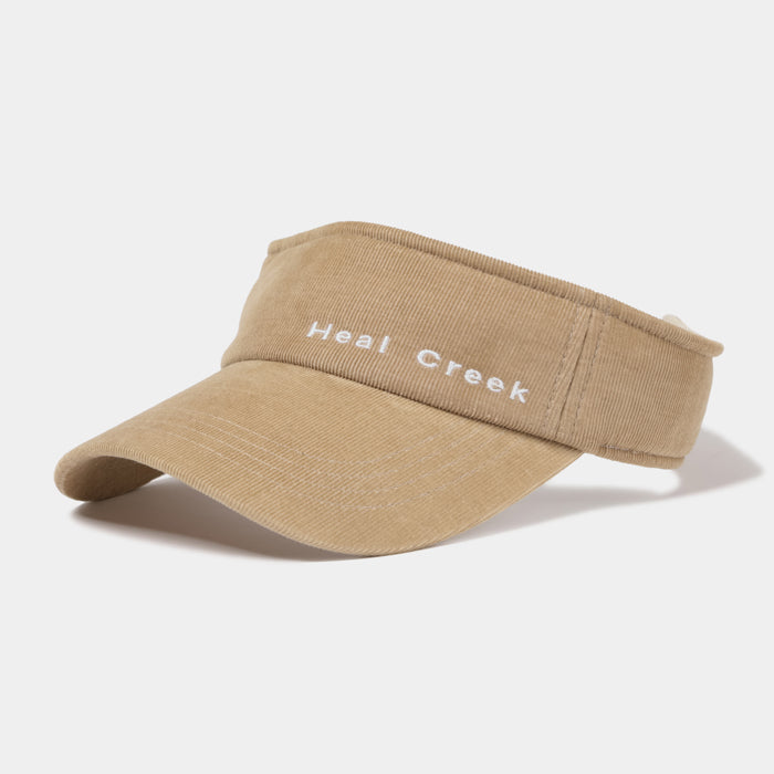 Heal Creek（ヒールクリーク）コーデュロイバイザー