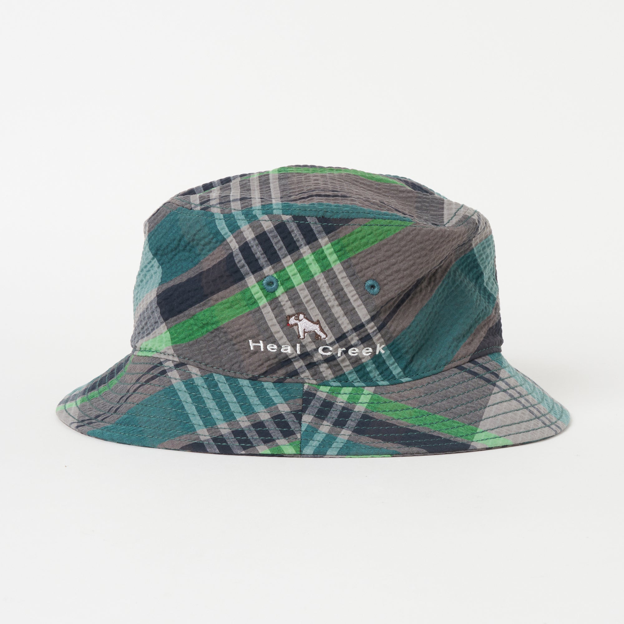 Heal Creek（ヒールクリーク）マドラスチェックバケットハット