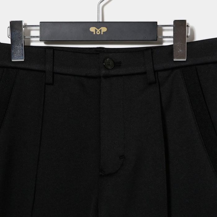 MUNITALP（ムニタルプ）Nylon tricot three layer×Fakeレザーパンツ