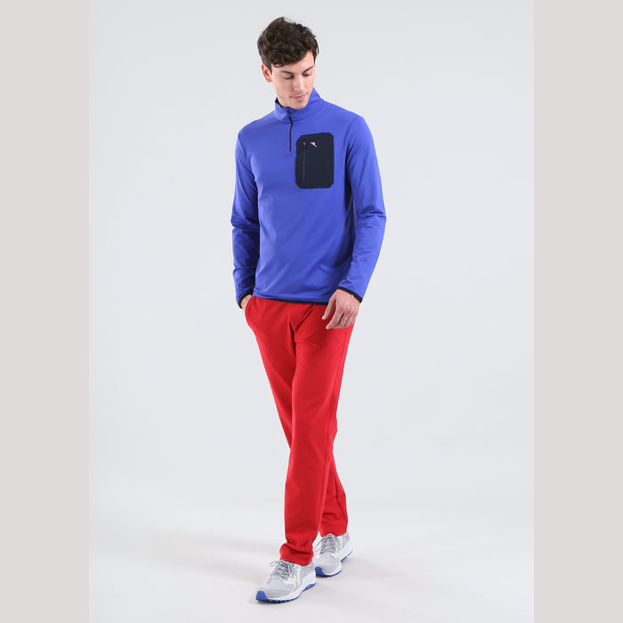 CHERVO（シェルボ）ポケット付きジップアップシャツ