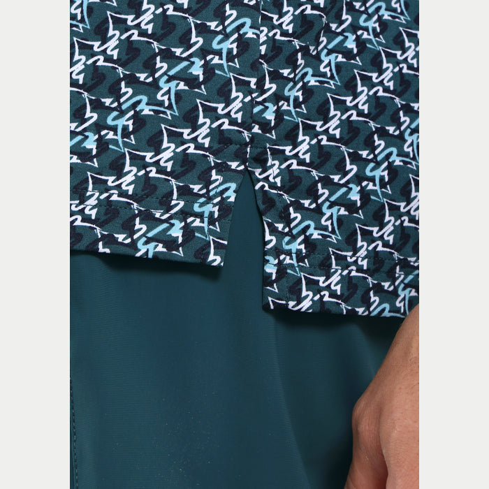 CHERVO（シェルボ）半袖プリントポロシャツ