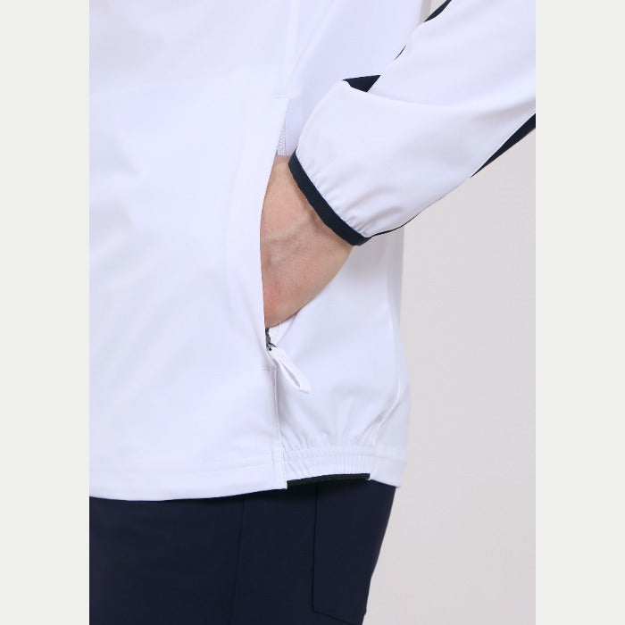 CHERVO（シェルボ）ハーフジップフーディープルオーバー