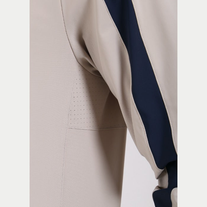 CHERVO（シェルボ）ハーフジップフーディープルオーバー