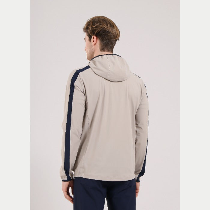 CHERVO（シェルボ）ハーフジップフーディープルオーバー