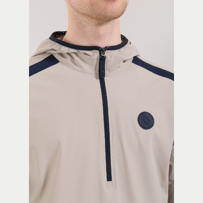 CHERVO（シェルボ）ハーフジップフーディープルオーバー