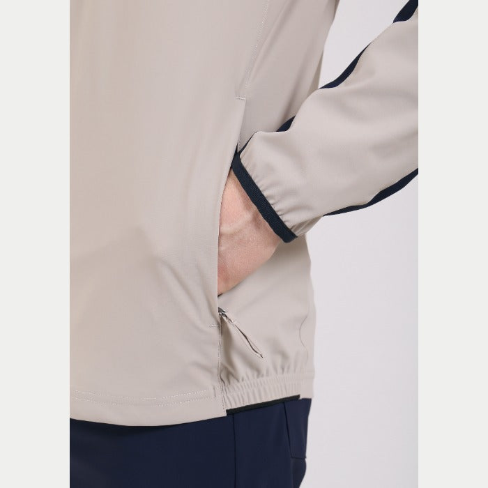 CHERVO（シェルボ）ハーフジップフーディープルオーバー