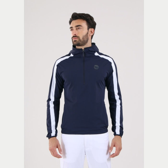 CHERVO（シェルボ）ハーフジップフーディープルオーバー