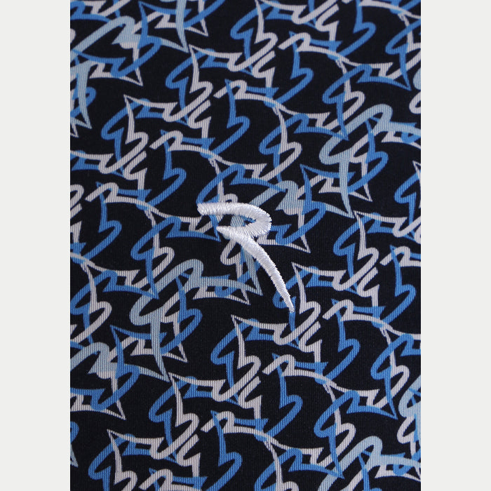 CHERVO（シェルボ）半袖プリントポロシャツ