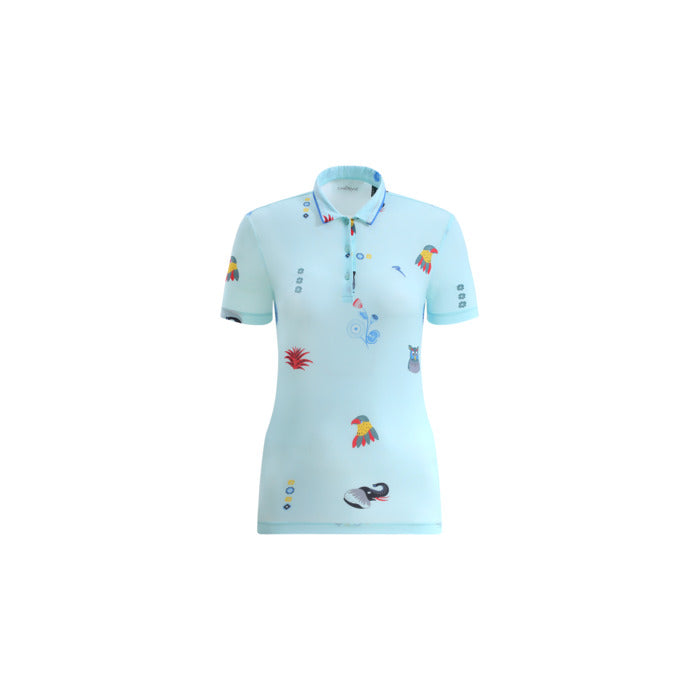 CHERVO（シェルボ）半袖プリントポロシャツ