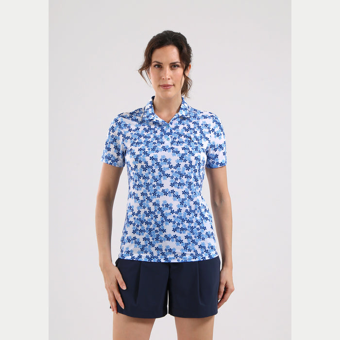 CHERVO（シェルボ）半袖プリントポロシャツ