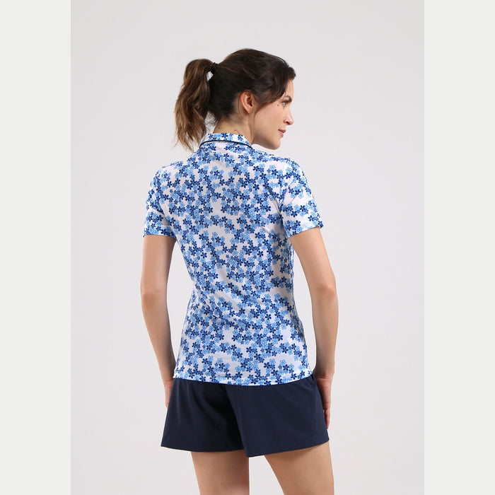 CHERVO（シェルボ）半袖プリントポロシャツ