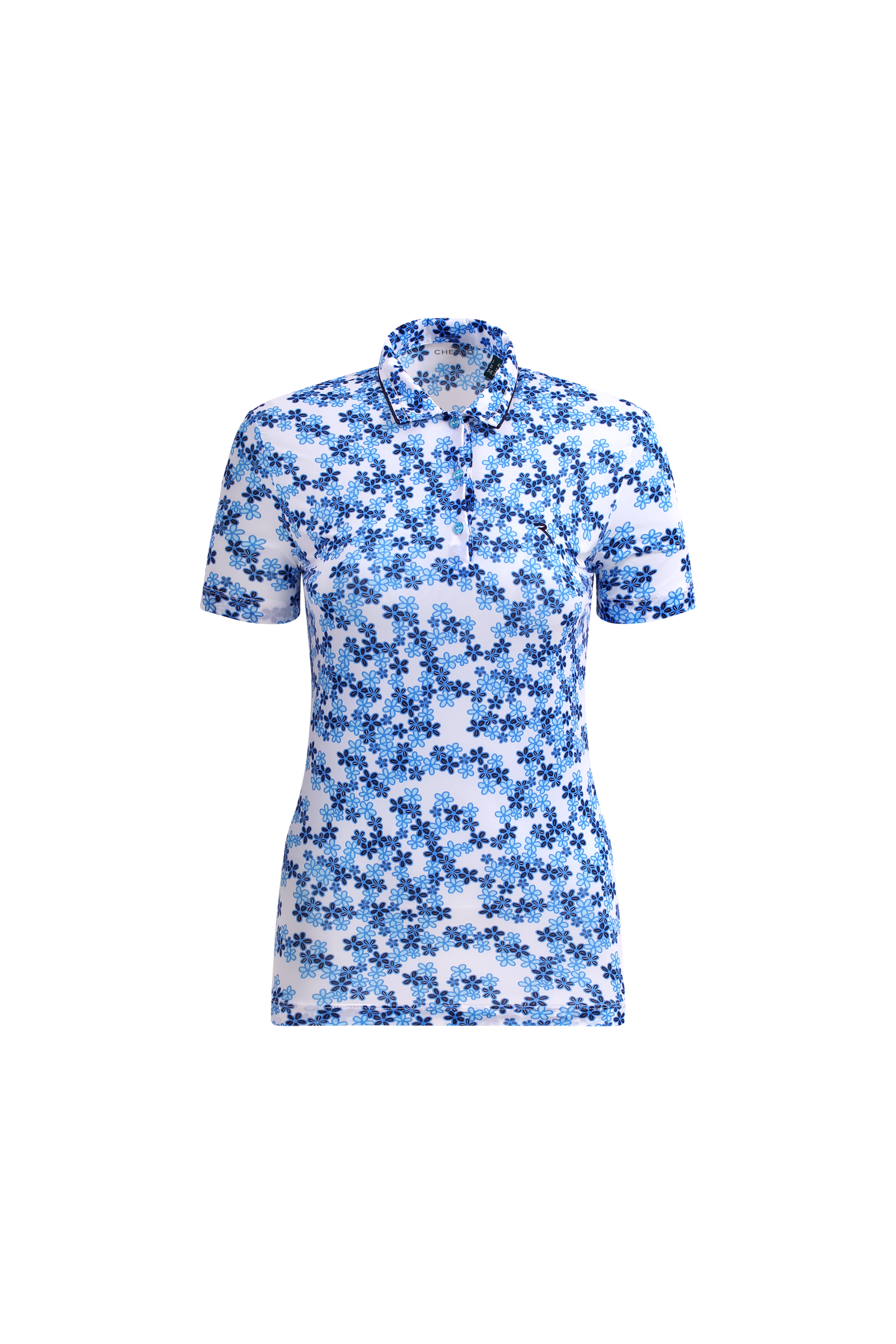 CHERVO（シェルボ）半袖プリントポロシャツ