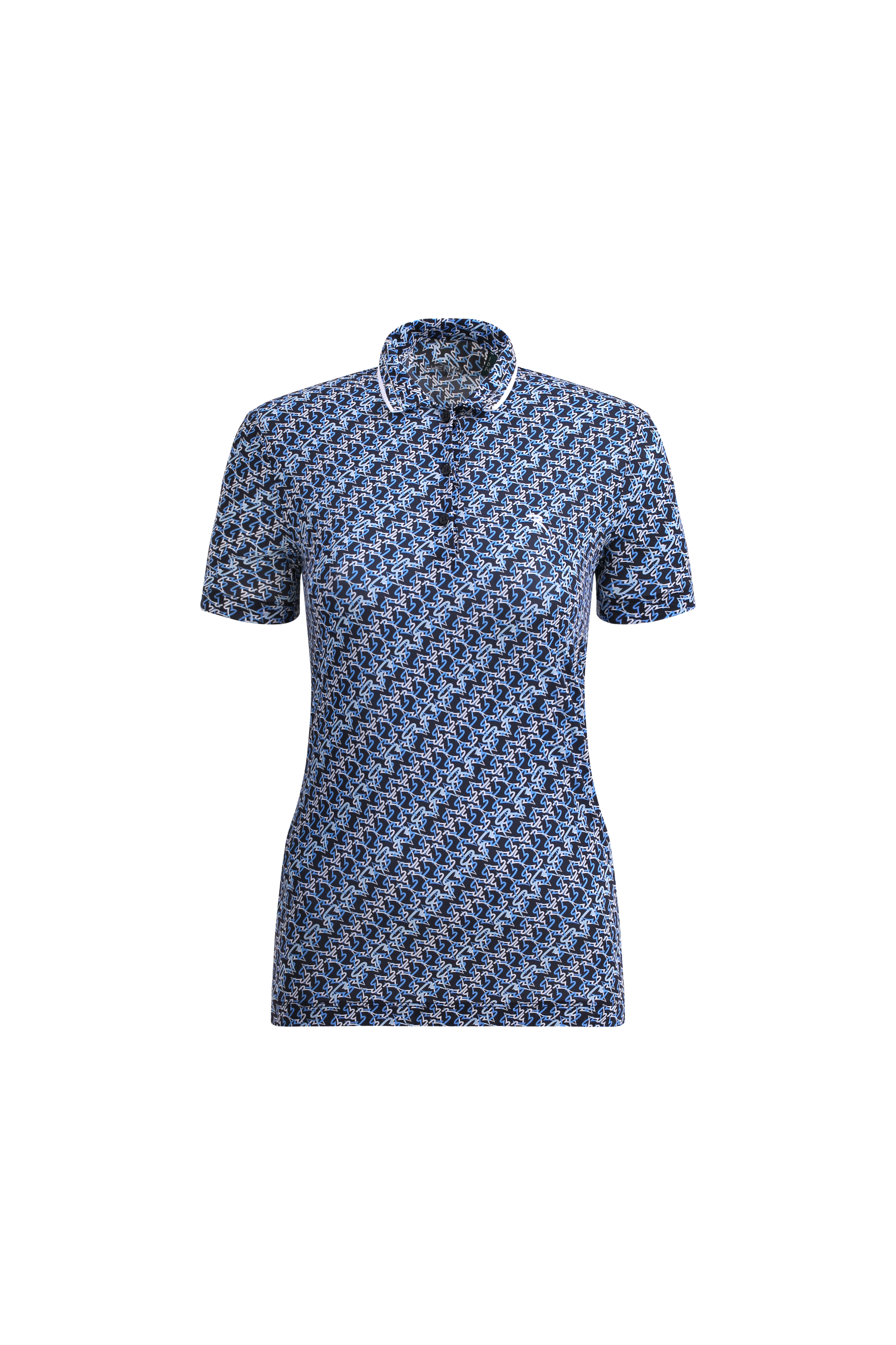 CHERVO（シェルボ）半袖プリントポロシャツ