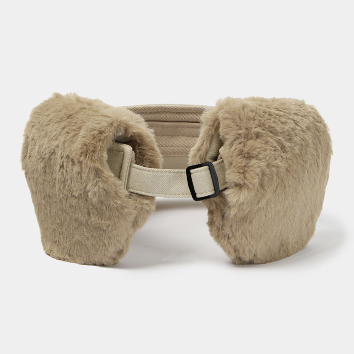 Heal Creek（ヒールクリーク）フェイクファー耳当て付きバイザー