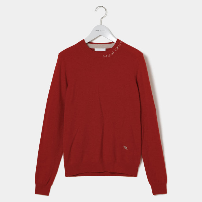 Heal Creek（ヒールクリーク）12G RUBY クルーネックニット