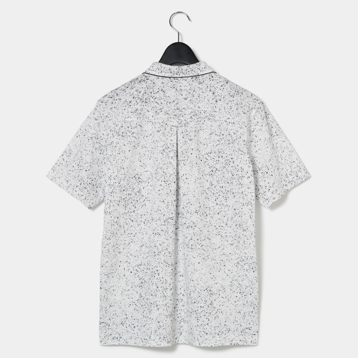 MUNITALP（ムニタルプ）Co/Peカノコペンキプリント半袖シャツ