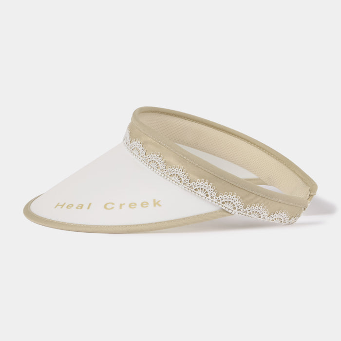 Heal Creek（ヒールクリーク）レース使いクリップバイザー