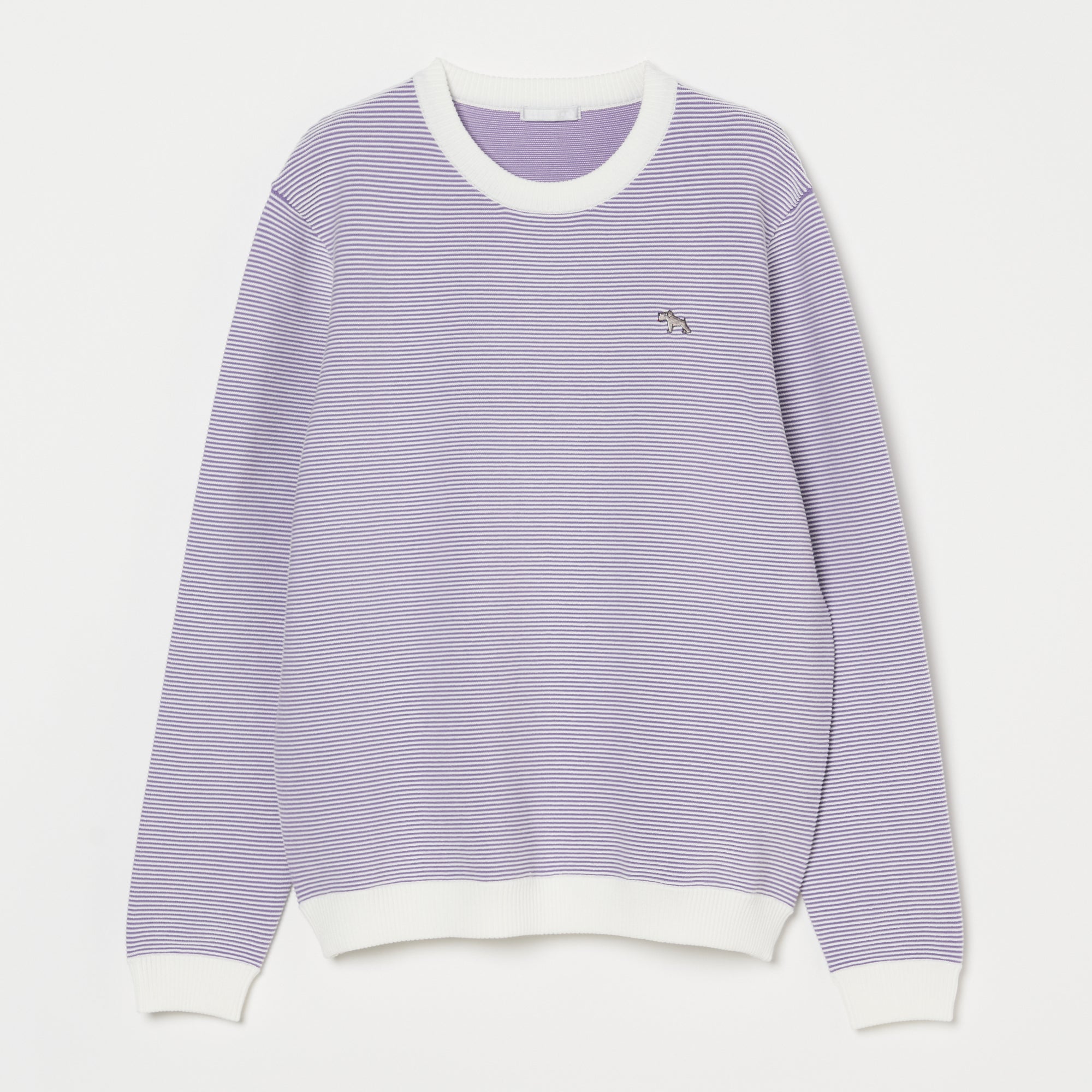 Heal Creek（ヒールクリーク）ロゴボーダー長袖ニット